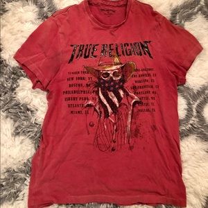 Rare True Religion Tour T Shirt